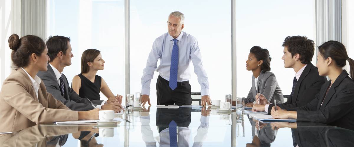 CEO and staff