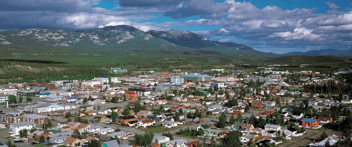 Yukon - Whitehorse city in Yukon, Canada