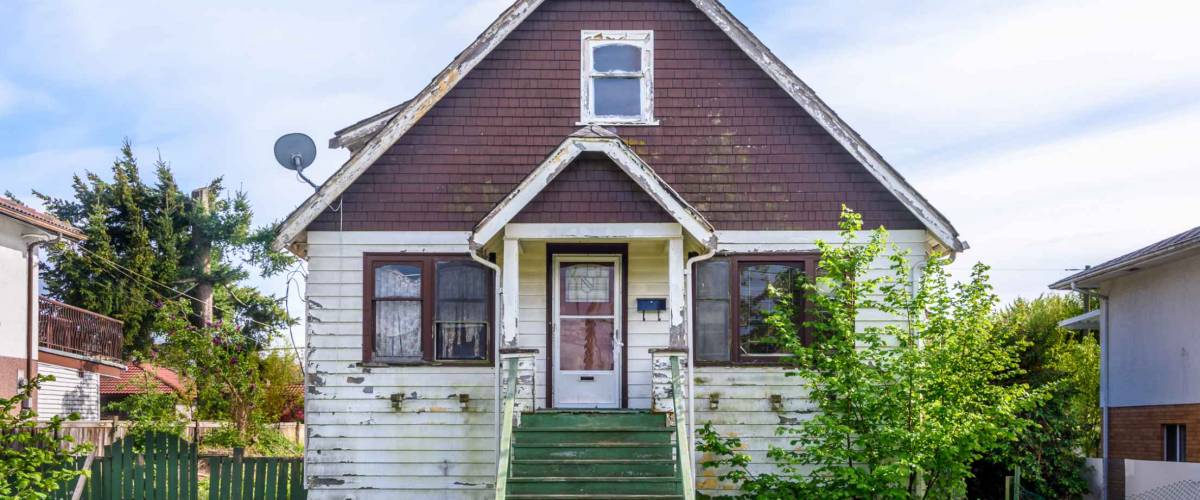 An Old House in Disrepair