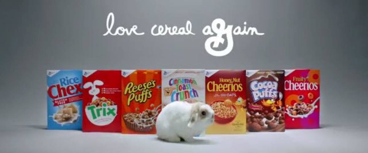 General Mills ad, love cereal again