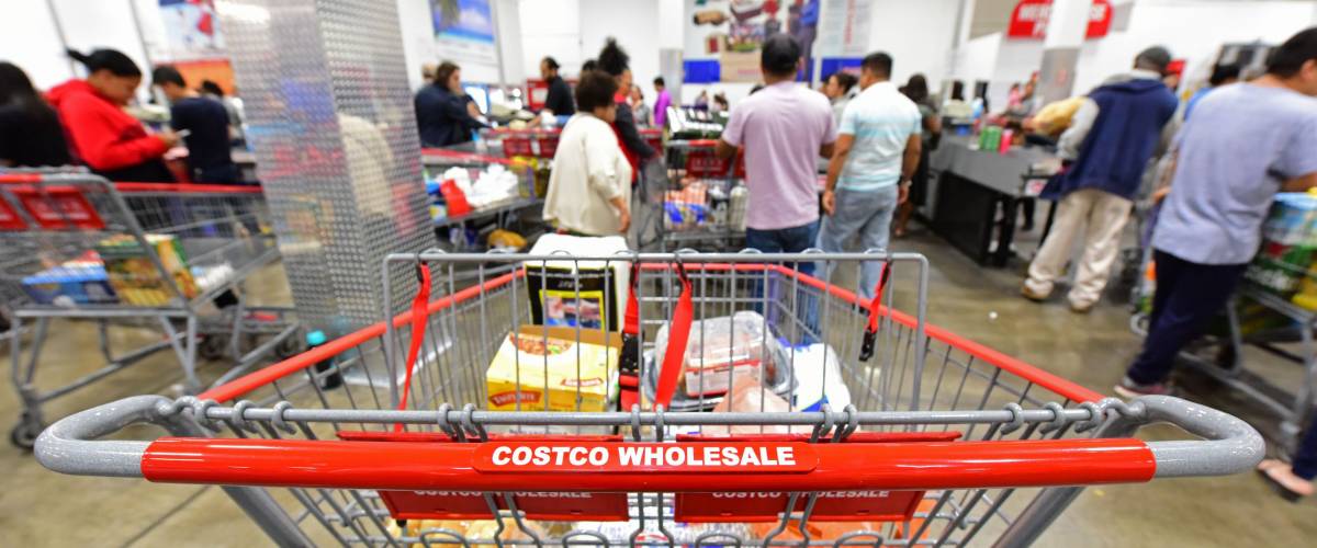 NEW YORK CITY - SEPTEMBER 30 2017: Costco stores joined other national retailers in offering an emergency survival kit for $1000.00