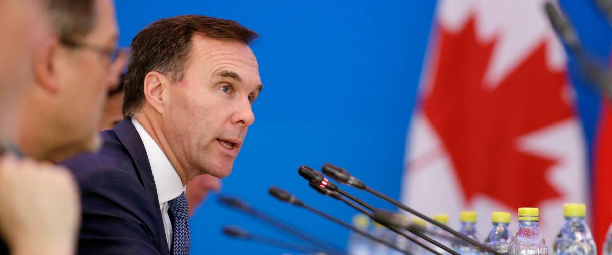 Canadian Finance Minister Bill Morneau