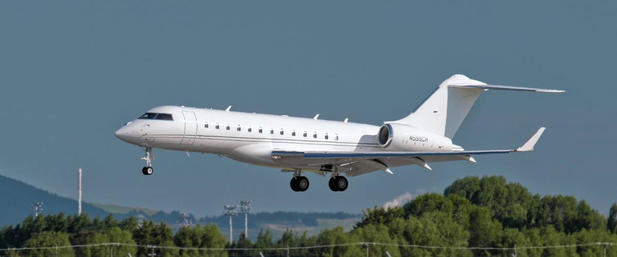 Bombardier plane