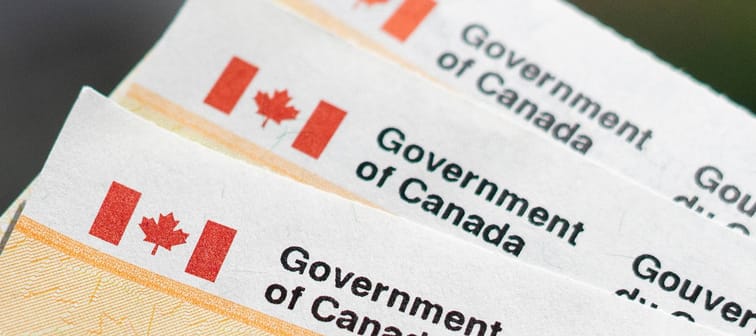 Government of Canada, cheque, benefit