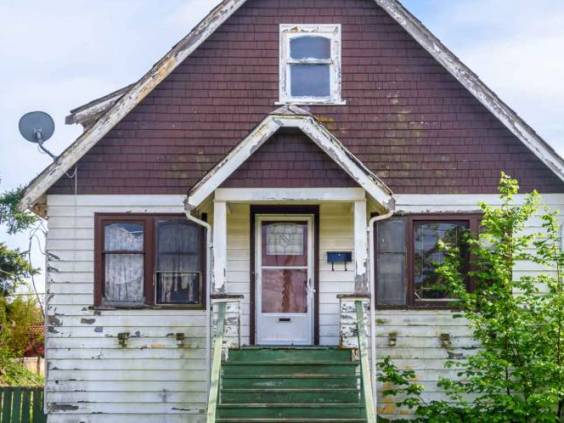 An Old House in Disrepair