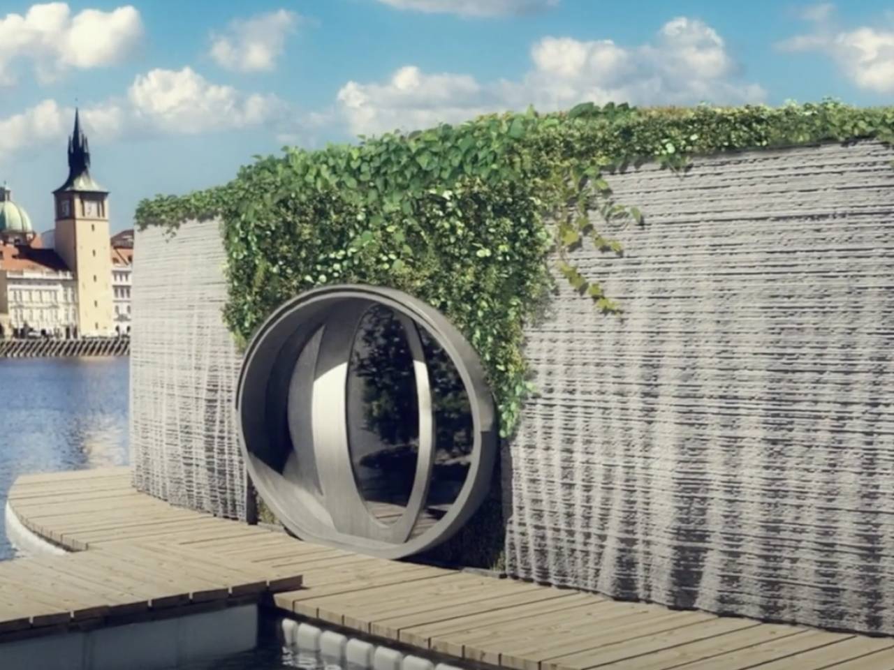 Prvok by Burinka 3D-printed house