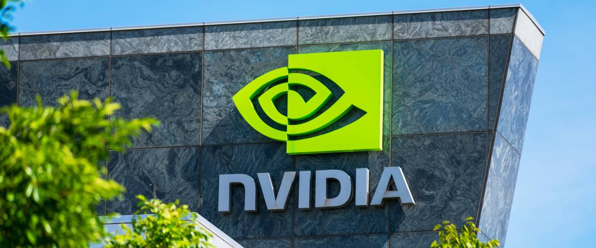 Nvidia headquarters and logo