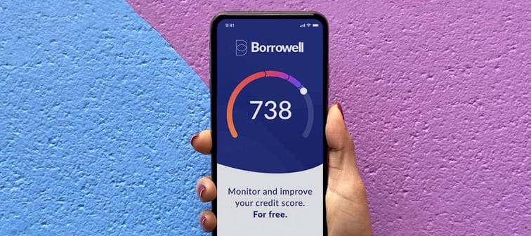 The Borrowell app