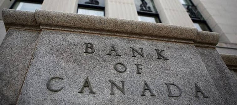 Bank of Canada building with Bank of Canada sign on stone