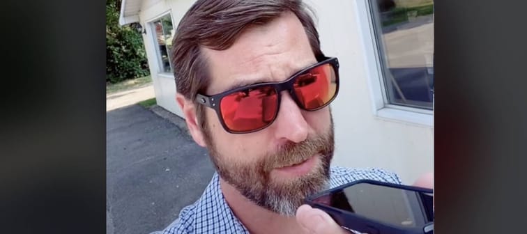 Screenshot from a TikTok video from McMullan Appliance
