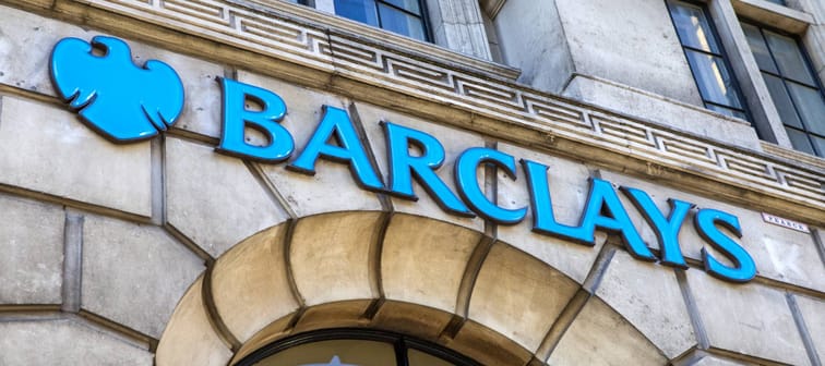 Barclays sign