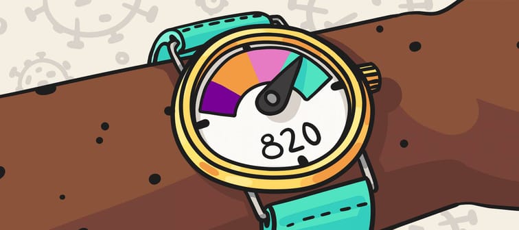 Credit score on a watch