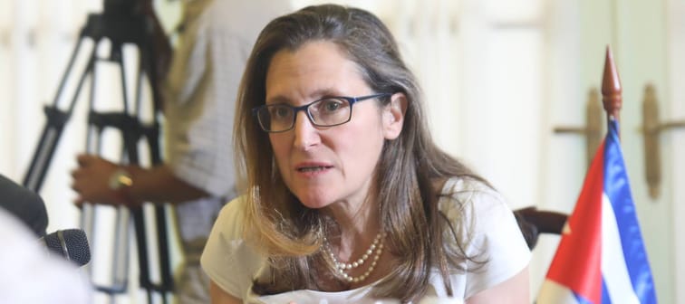 Minister of Finance, Deputy Prime Minister of Canada, Chrystia Freeland